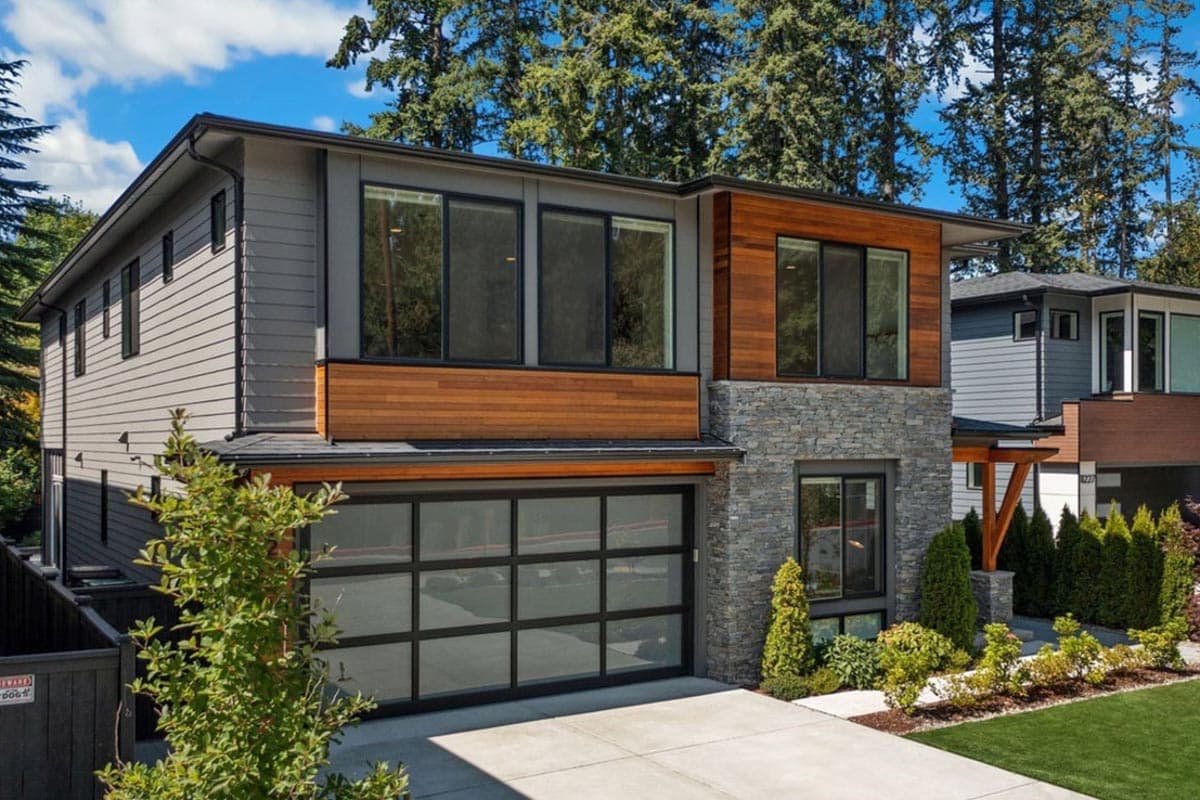 Plan 23447JD: Modern 2-Story House Plan Under 3700 Square Feet with 4 Upstairs Bedrooms - Image #4 - Contemporary, Mid Century Modern, Modern, Northwest