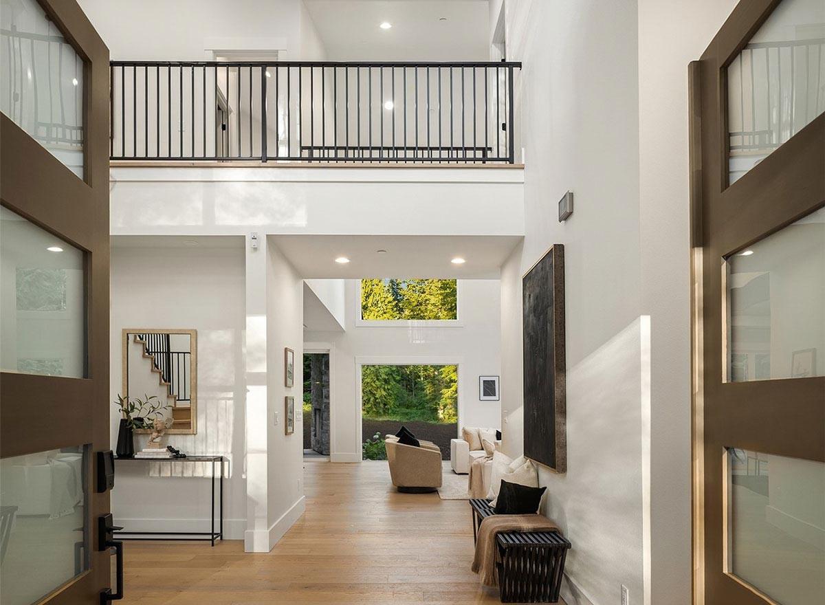 Plan 23939JD: 4100 Square Foot Modern Farmhouse with 2-Story Great Room and Upstairs Rec/Media Room - Image #5 - Contemporary, Modern Farmhouse, New American