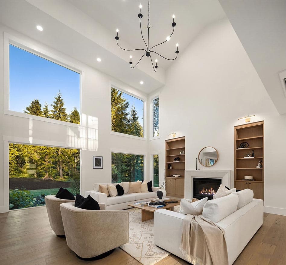 Plan 23939JD: 4100 Square Foot Modern Farmhouse with 2-Story Great Room and Upstairs Rec/Media Room - Image #7 - Contemporary, Modern Farmhouse, New American