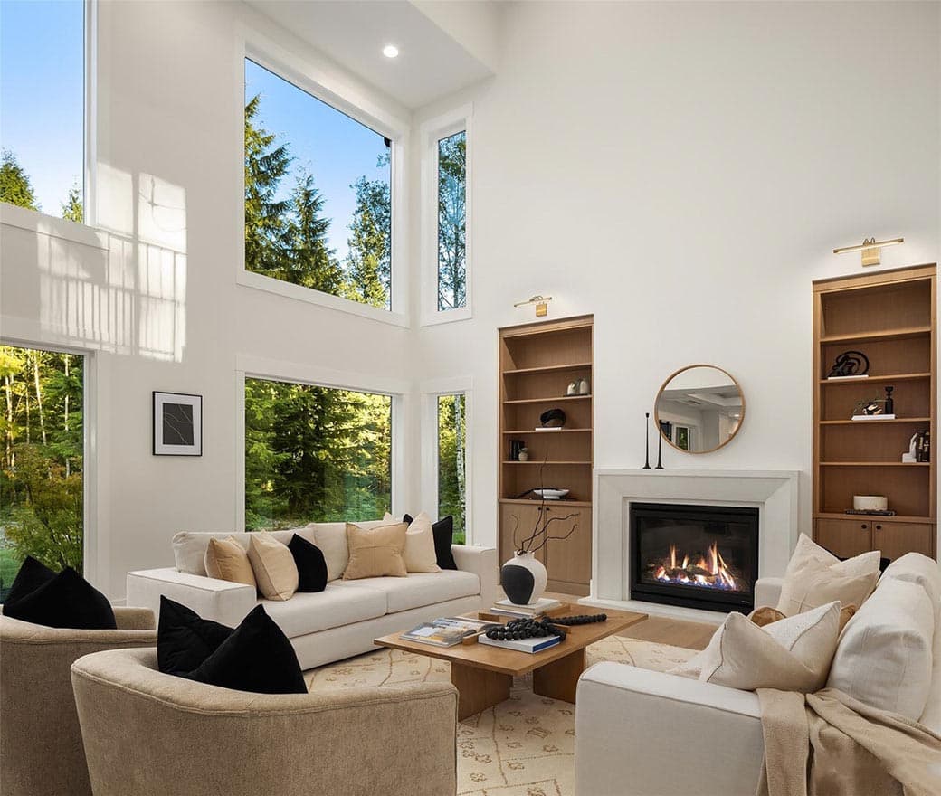 Plan 23939JD: 4100 Square Foot Modern Farmhouse with 2-Story Great Room and Upstairs Rec/Media Room - Image #8 - Contemporary, Modern Farmhouse, New American