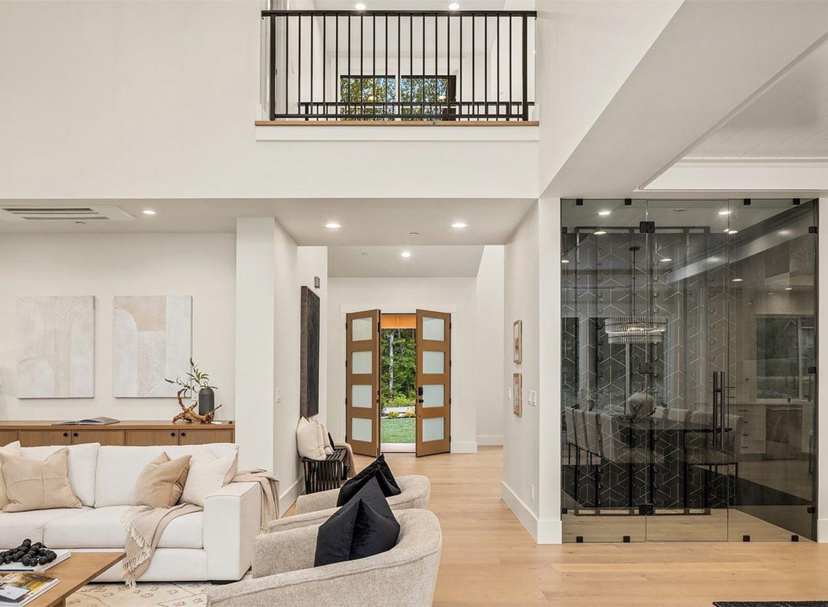 Plan 23939JD: 4100 Square Foot Modern Farmhouse with 2-Story Great Room and Upstairs Rec/Media Room - Image #12 - Contemporary, Modern Farmhouse, New American