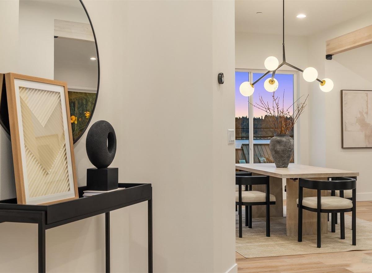 Plan 23940JD: 6 Bed Modern Home Plan for the Triangular Lot with Two Laundry Rooms  - Image #6 - Contemporary, Mid Century Modern, Modern, Northwest