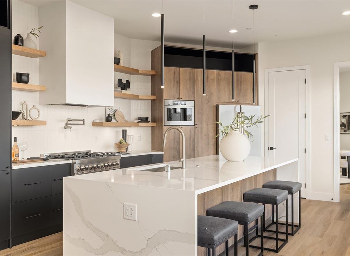 Plan 23940JD: 6 Bed Modern Home Plan for the Triangular Lot with Two Laundry Rooms  - Image #7 - Contemporary, Mid Century Modern, Modern, Northwest