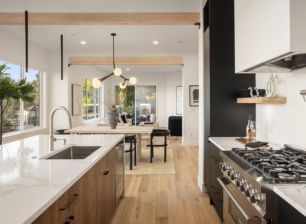 Plan 23940JD: 6 Bed Modern Home Plan for the Triangular Lot with Two Laundry Rooms  - Image #11 - Contemporary, Mid Century Modern, Modern, Northwest