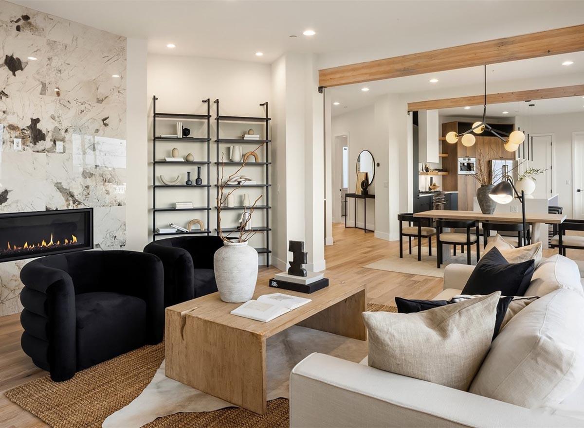 Plan 23940JD: 6 Bed Modern Home Plan for the Triangular Lot with Two Laundry Rooms  - Image #14 - Contemporary, Mid Century Modern, Modern, Northwest