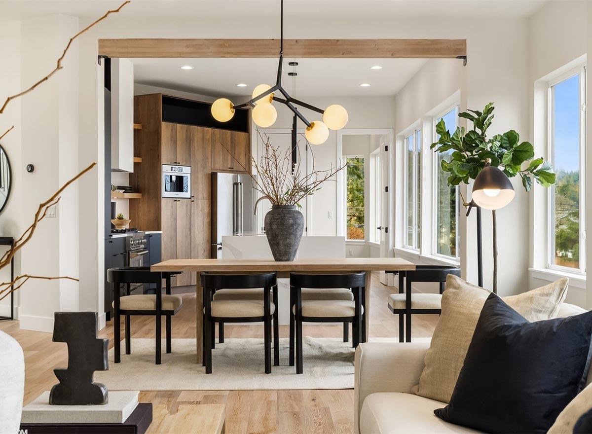 Plan 23940JD: 6 Bed Modern Home Plan for the Triangular Lot with Two Laundry Rooms  - Image #15 - Contemporary, Mid Century Modern, Modern, Northwest