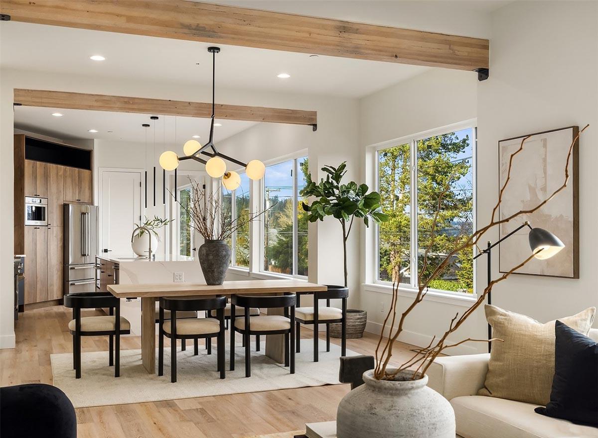 Plan 23940JD: 6 Bed Modern Home Plan for the Triangular Lot with Two Laundry Rooms  - Image #16 - Contemporary, Mid Century Modern, Modern, Northwest