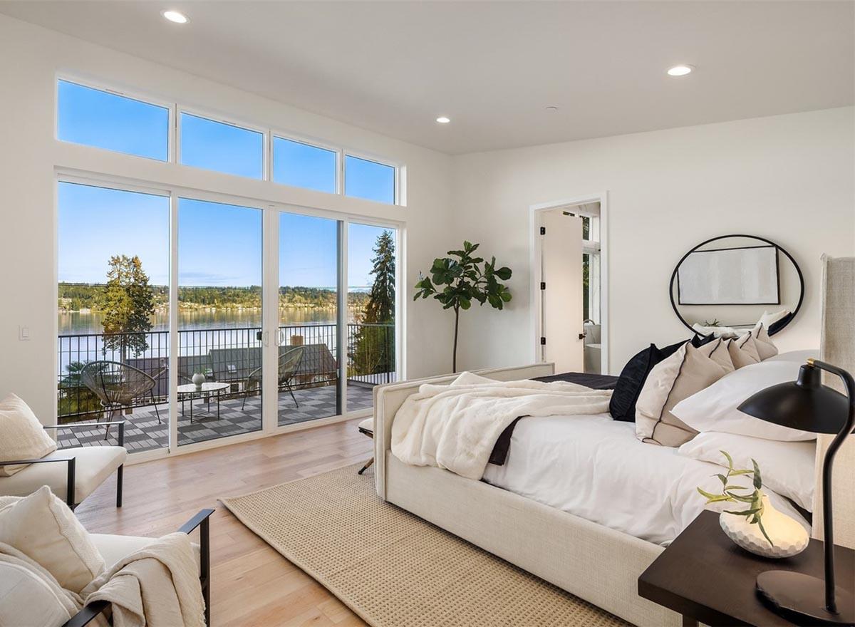 Plan 23940JD: 6 Bed Modern Home Plan for the Triangular Lot with Two Laundry Rooms  - Image #21 - Contemporary, Mid Century Modern, Modern, Northwest