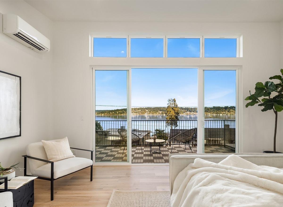 Plan 23940JD: 6 Bed Modern Home Plan for the Triangular Lot with Two Laundry Rooms  - Image #22 - Contemporary, Mid Century Modern, Modern, Northwest