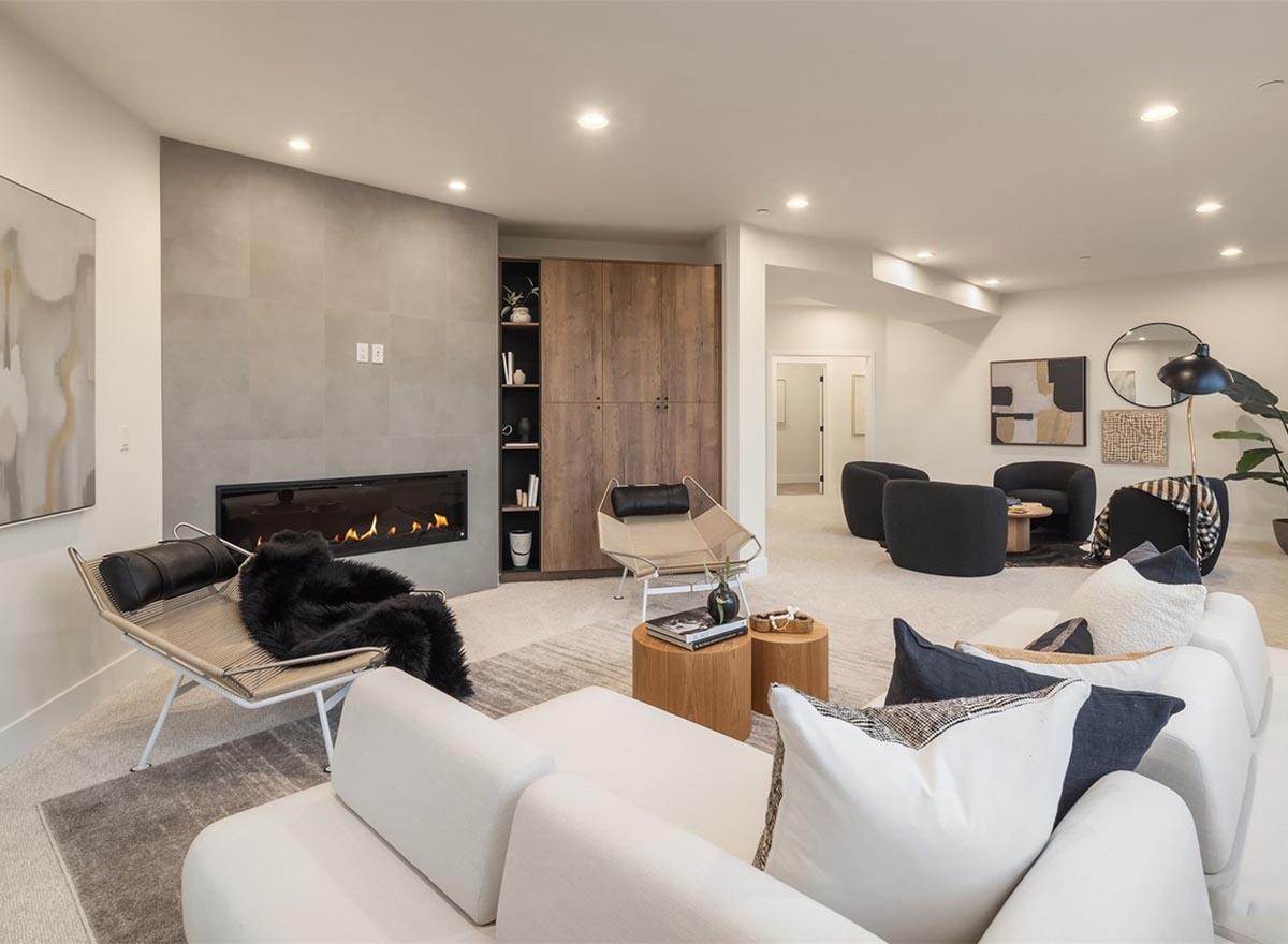 Plan 23940JD: 6 Bed Modern Home Plan for the Triangular Lot with Two Laundry Rooms  - Image #32 - Contemporary, Mid Century Modern, Modern, Northwest