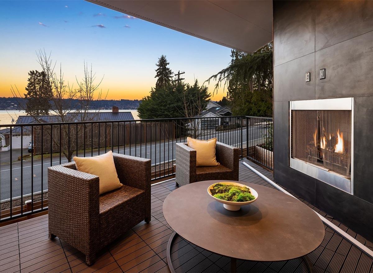 Plan 23940JD: 6 Bed Modern Home Plan for the Triangular Lot with Two Laundry Rooms  - Image #33 - Contemporary, Mid Century Modern, Modern, Northwest