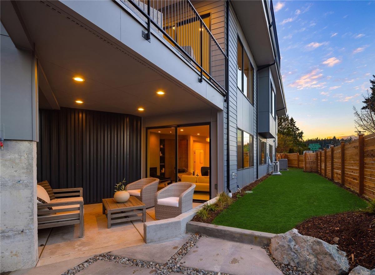 Plan 23940JD: 6 Bed Modern Home Plan for the Triangular Lot with Two Laundry Rooms  - Image #34 - Contemporary, Mid Century Modern, Modern, Northwest