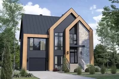 Modern Scandinavian-Inspired 4 Bed House Plan Under 2100 Square Feet
