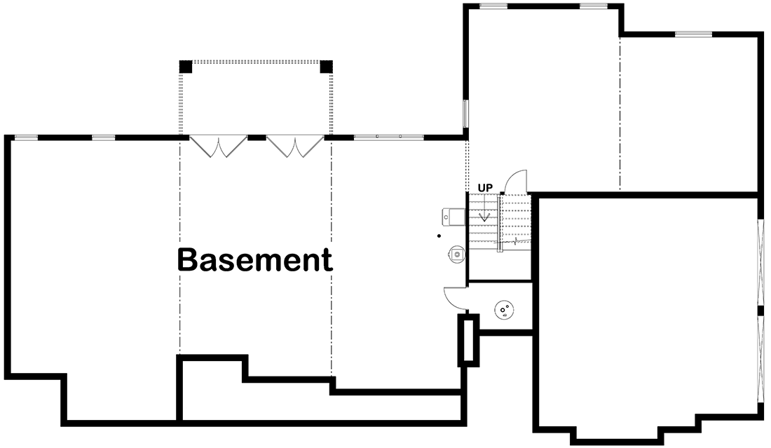 Plan 623279DJ: 3-Bed Modern Cottage Plan with Two Fireplaces and 2-Car Garage - 2028 Sq Ft - Floor Plan - Optional Walkout Basement  - Cottage, Country, European, New American, Ranch, Transitional