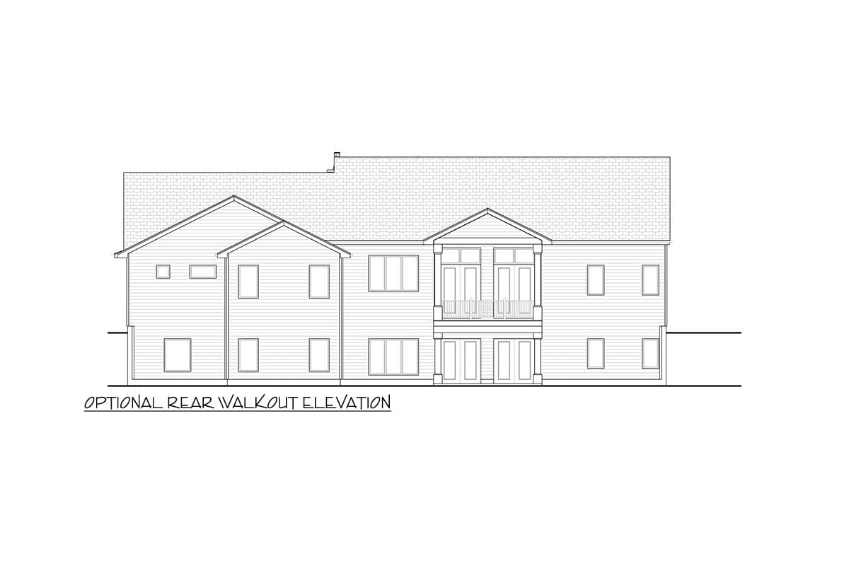 Plan 623279DJ: 3-Bed Modern Cottage Plan with Two Fireplaces and 2-Car Garage - 2028 Sq Ft - Image #25 - Cottage, Country, European, New American, Ranch, Transitional
