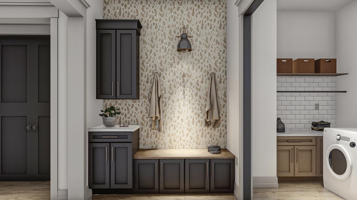 Plan 623279DJ: 3-Bed Modern Cottage Plan with Two Fireplaces and 2-Car Garage - 2028 Sq Ft - Image #21 - Cottage, Country, European, New American, Ranch, Transitional