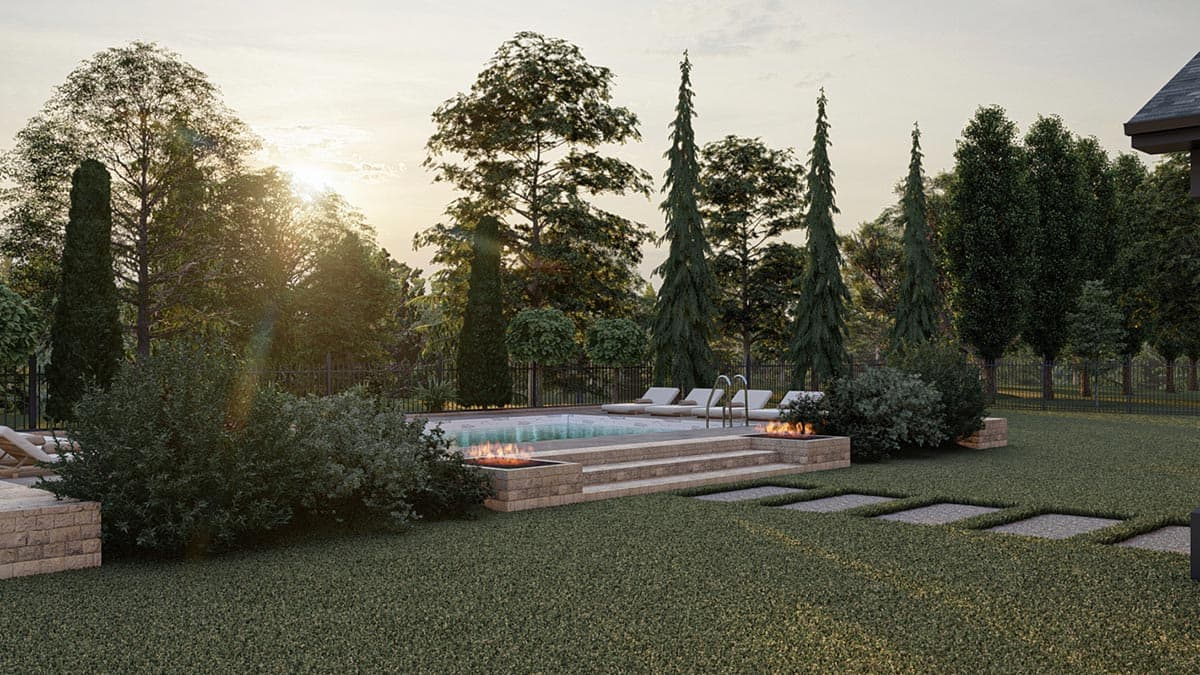 Plan 623279DJ: 3-Bed Modern Cottage Plan with Two Fireplaces and 2-Car Garage - 2028 Sq Ft - Image #22 - Cottage, Country, European, New American, Ranch, Transitional