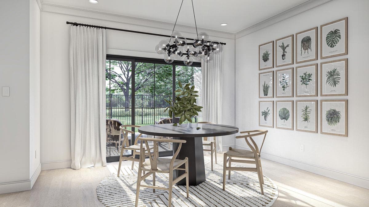 Plan 623280DJ: Modern Craftsman-Style Duplex House Plan with 3 Bed Units Under 1850 Square Feet - Image #5 - Craftsman, New American