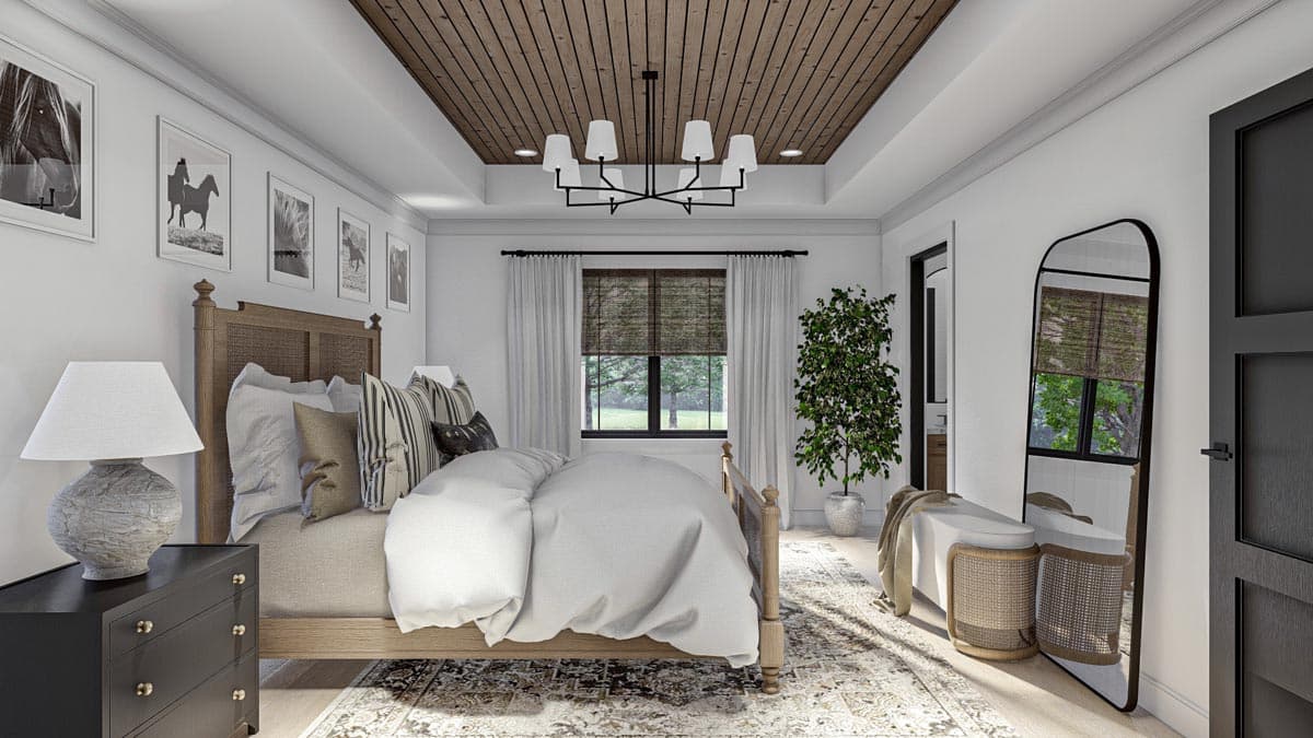 Plan 623280DJ: Modern Craftsman-Style Duplex House Plan with 3 Bed Units Under 1850 Square Feet - Image #7 - Craftsman, New American