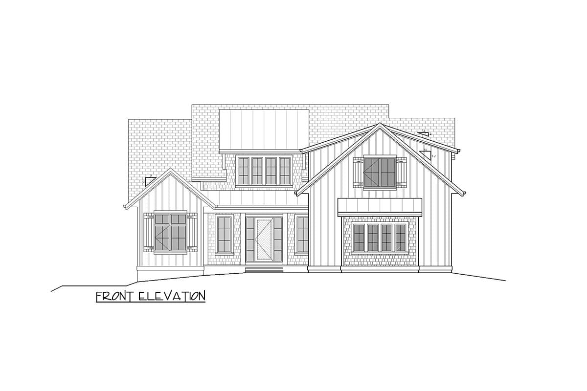 Plan 770513JME: 3235 Square Foot Modern Farmhouse House Plan with Lower Level Expansion - Image #26 - Country, Modern Farmhouse, New American