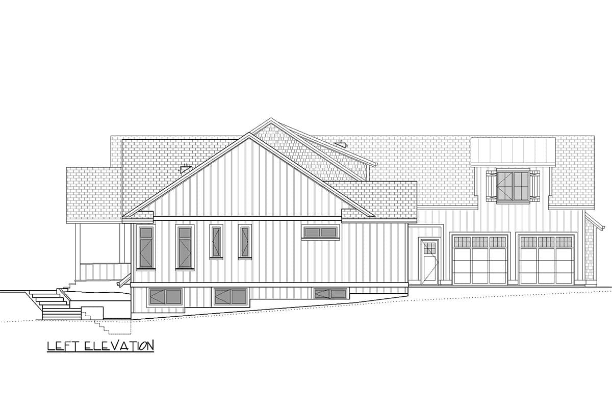 Plan 770513JME: 3235 Square Foot Modern Farmhouse House Plan with Lower Level Expansion - Image #27 - Country, Modern Farmhouse, New American