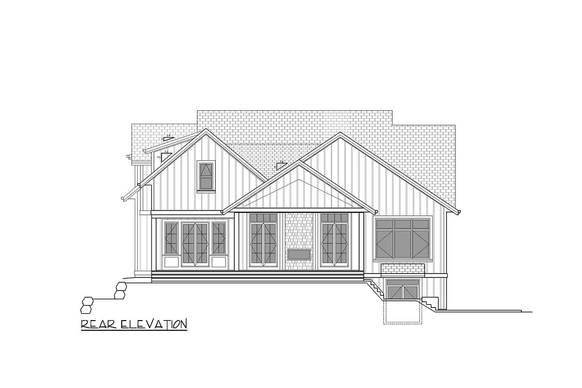 Plan 770513JME: 3235 Square Foot Modern Farmhouse House Plan with Lower Level Expansion - Image #28 - Country, Modern Farmhouse, New American