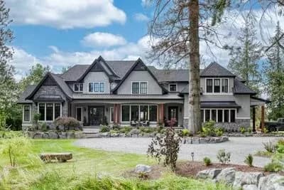 Mountain Craftsman House Plan Under 3700 Sq Ft with 850 Sq Ft Apartment Above 3-Car Garage