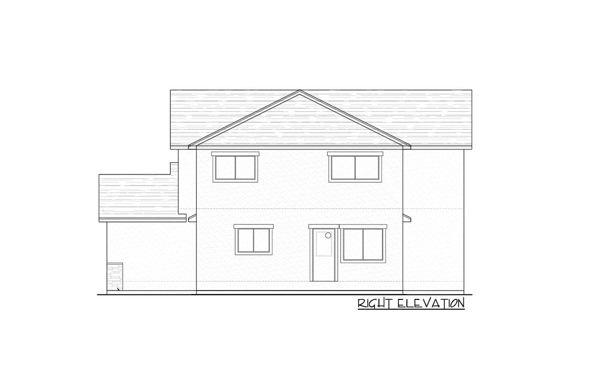Plan 849019PGE: 1600 Sq Ft 2-Story House Plan with Informal Dining and Lower Level Expansion - Image #5 - Traditional