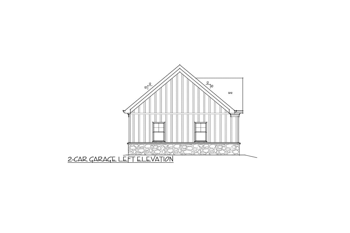 Plan 92391MX: 3-Bed Modern Craftsman House Plan with Outdoor Living Room - 2400 Sq Ft - Image #11 - Craftsman, Mountain, New American, Rustic