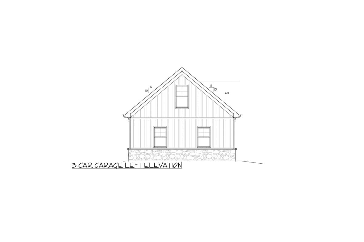 Plan 92391MX: 3-Bed Modern Craftsman House Plan with Outdoor Living Room - 2400 Sq Ft - Image #15 - Craftsman, Mountain, New American, Rustic