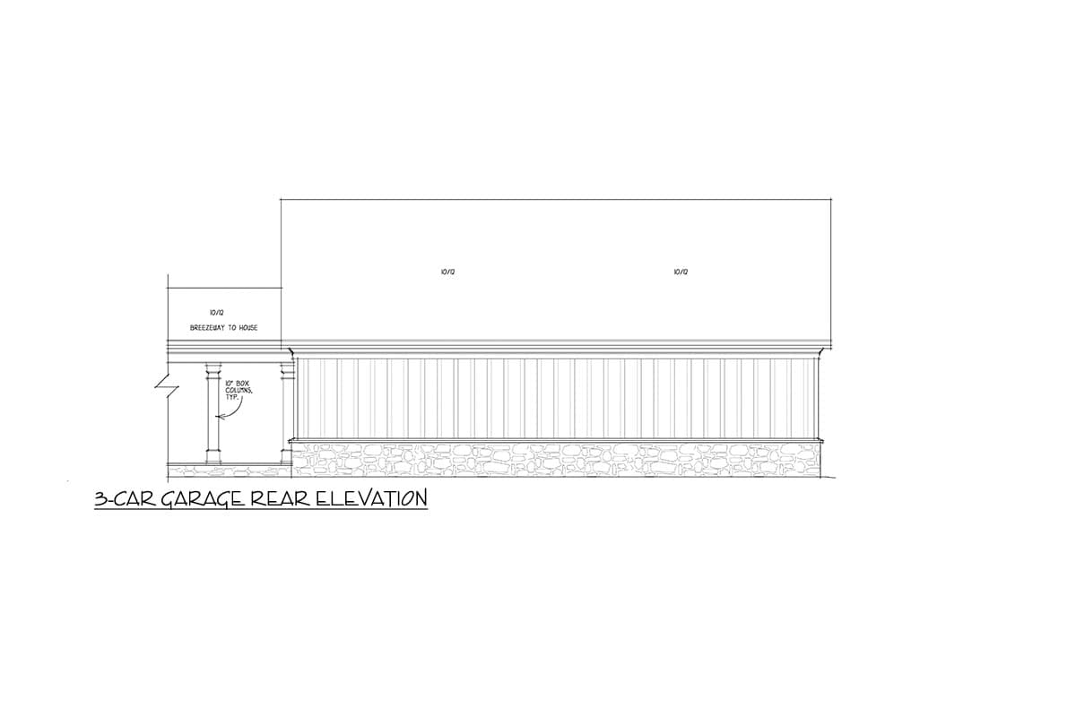 Plan 92391MX: 3-Bed Modern Craftsman House Plan with Outdoor Living Room - 2400 Sq Ft - Image #16 - Craftsman, Mountain, New American, Rustic
