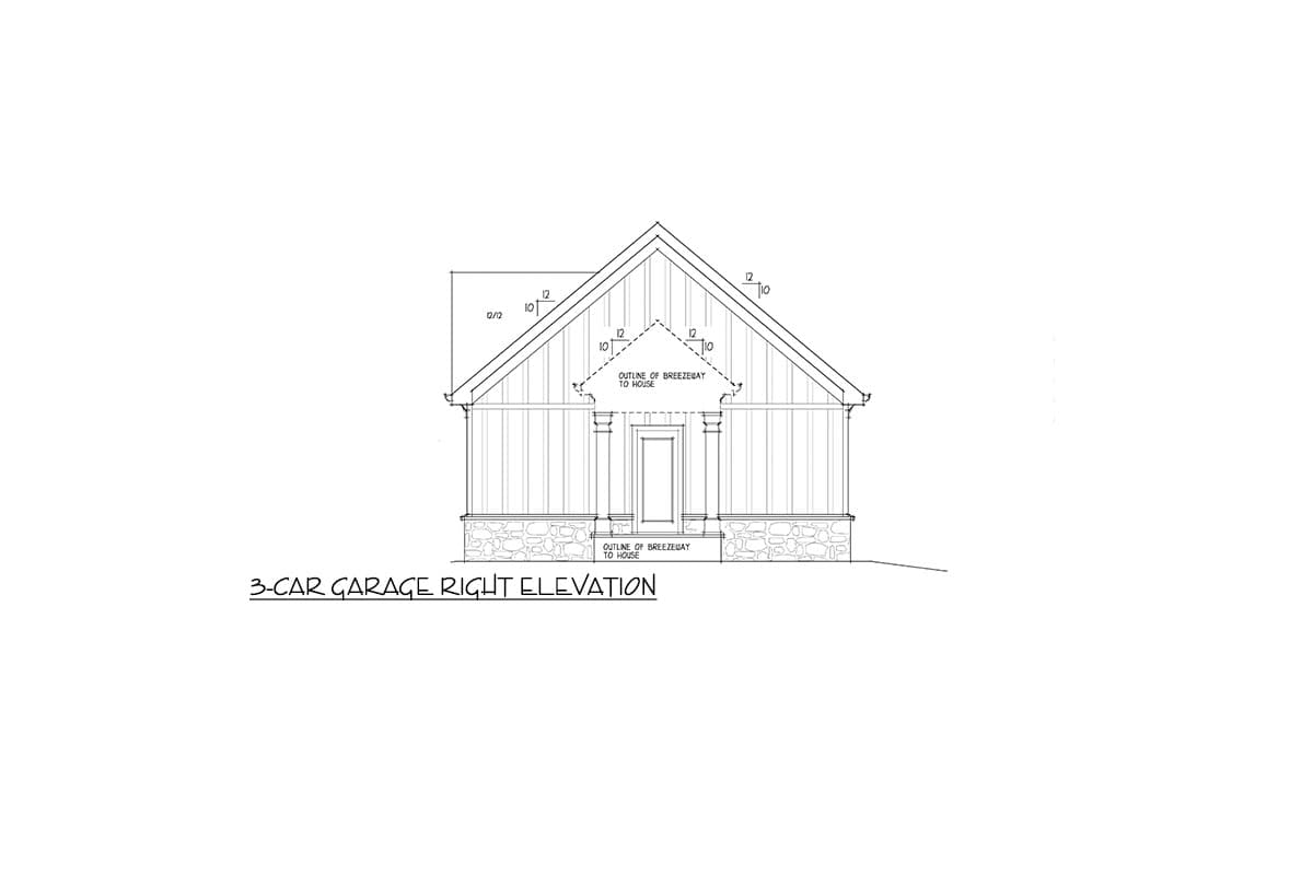Plan 92391MX: 3-Bed Modern Craftsman House Plan with Outdoor Living Room - 2400 Sq Ft - Image #17 - Craftsman, Mountain, New American, Rustic