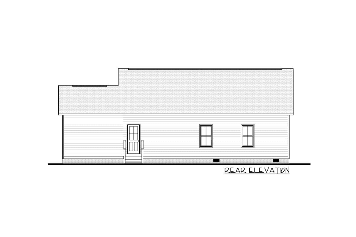 Plan 83652CRW: New American Farmhouse Plan Under 1700 Square Feet Offering One-Story Living - Image #8 - Cottage, Country, Modern Farmhouse, New American, Ranch, Traditional