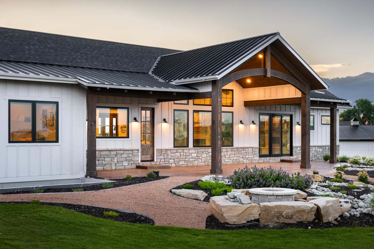 Plan 95217RW: 2 Bed Mountain Craftsman House Plan Under 2600 Square Feet with 3-Car Garage - Image #4 - Country, Craftsman, Modern Farmhouse, Mountain, New American, Ranch