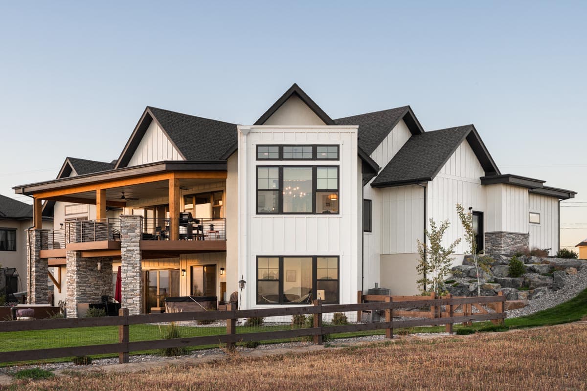Plan 95218RW: Mountain Craftsman House Plan Under 4900 Sq Ft Designed for a Rear-Sloping Lot with Two Offices - Image #5 - Craftsman, Mountain, New American, Ranch