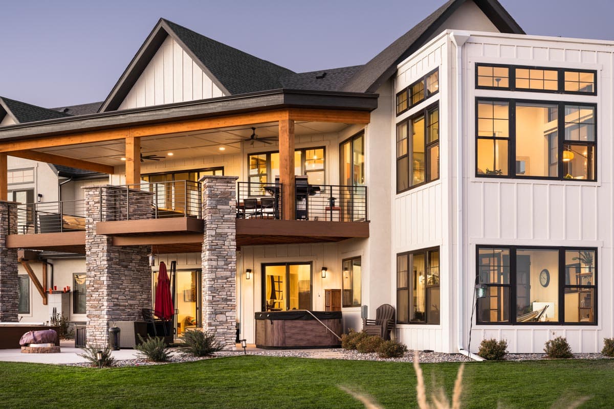 Plan 95218RW: Mountain Craftsman House Plan Under 4900 Sq Ft Designed for a Rear-Sloping Lot with Two Offices - Image #7 - Craftsman, Mountain, New American, Ranch