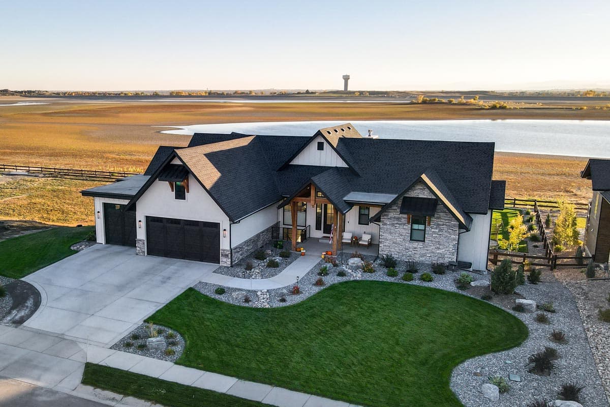 Plan 95218RW: Mountain Craftsman House Plan Under 4900 Sq Ft Designed for a Rear-Sloping Lot with Two Offices - Image #9 - Craftsman, Mountain, New American, Ranch