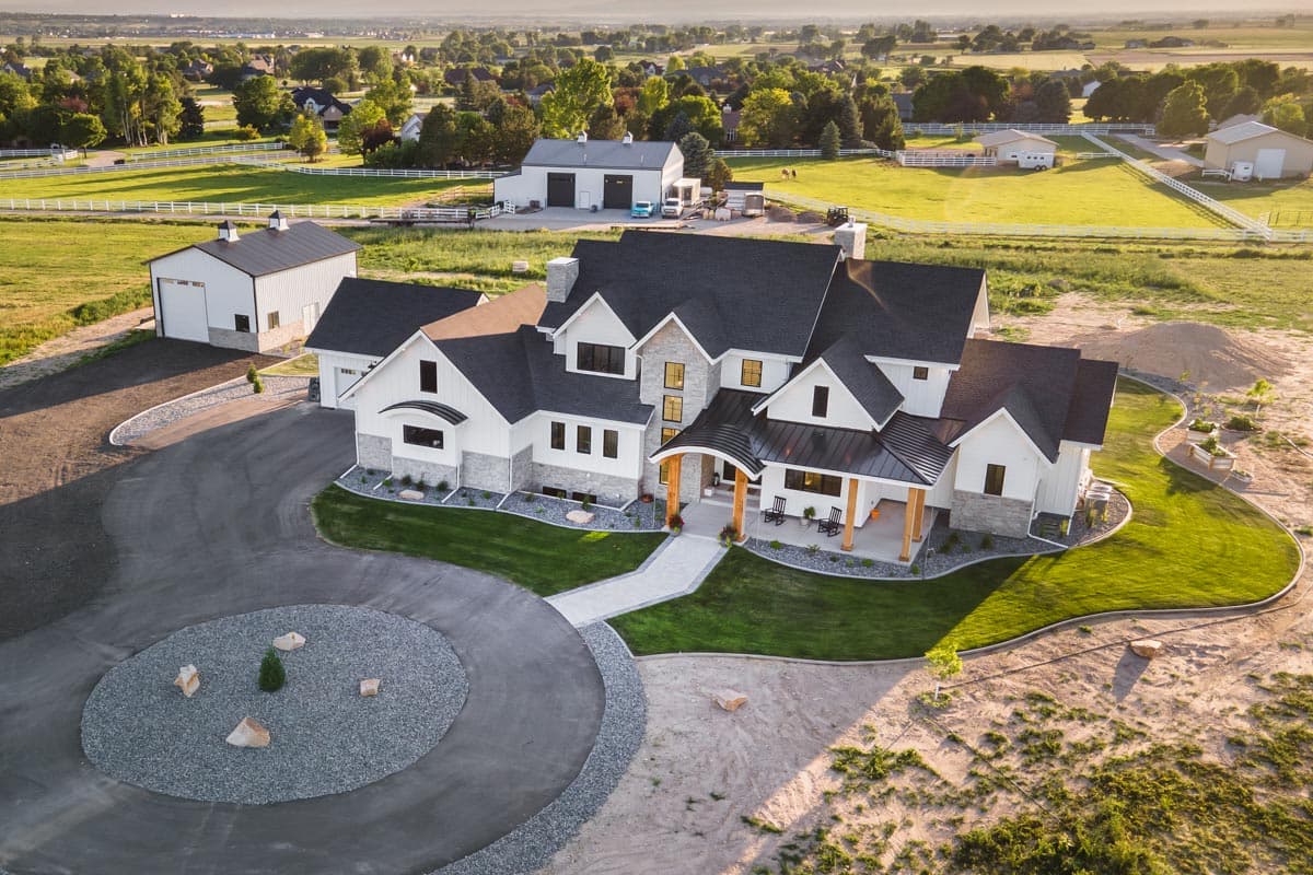 Plan 95219RW: Transitional Farmhouse Plan with Home Office and 4-Car Garage and Lower Level Expansion - Image #25 - Modern Farmhouse, New American, Transitional
