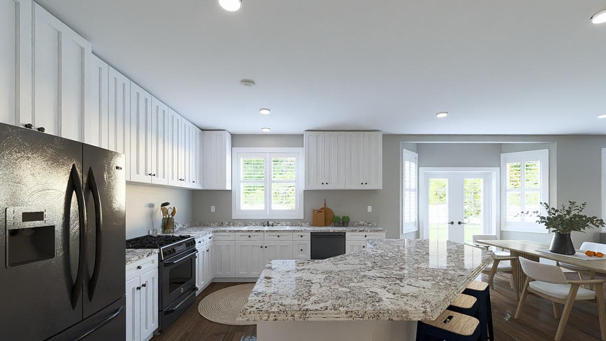 Plan 61238UT: 2641 Square Foot 2-Story House Plan with Home Office and Upstairs Laundry - Image #17 - Traditional