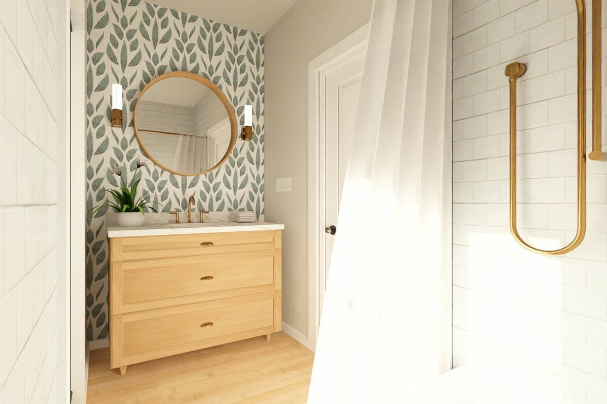 Plan 67768MG: New American House Plan with 3 Beds and 2-Car Garage - 1360 Sq Ft - Image #18 - Country, Craftsman, New American, Ranch