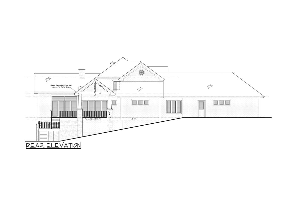 Plan 95224RW: 3700 Square Foot Mountain Farmhouse with Wraparound Porch and Lower Level Expansion - Image #27 - Country, Farmhouse, Mountain, Rustic