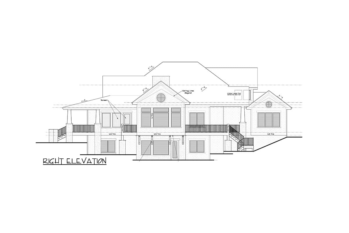 Plan 95224RW: 3700 Square Foot Mountain Farmhouse with Wraparound Porch and Lower Level Expansion - Image #28 - Country, Farmhouse, Mountain, Rustic
