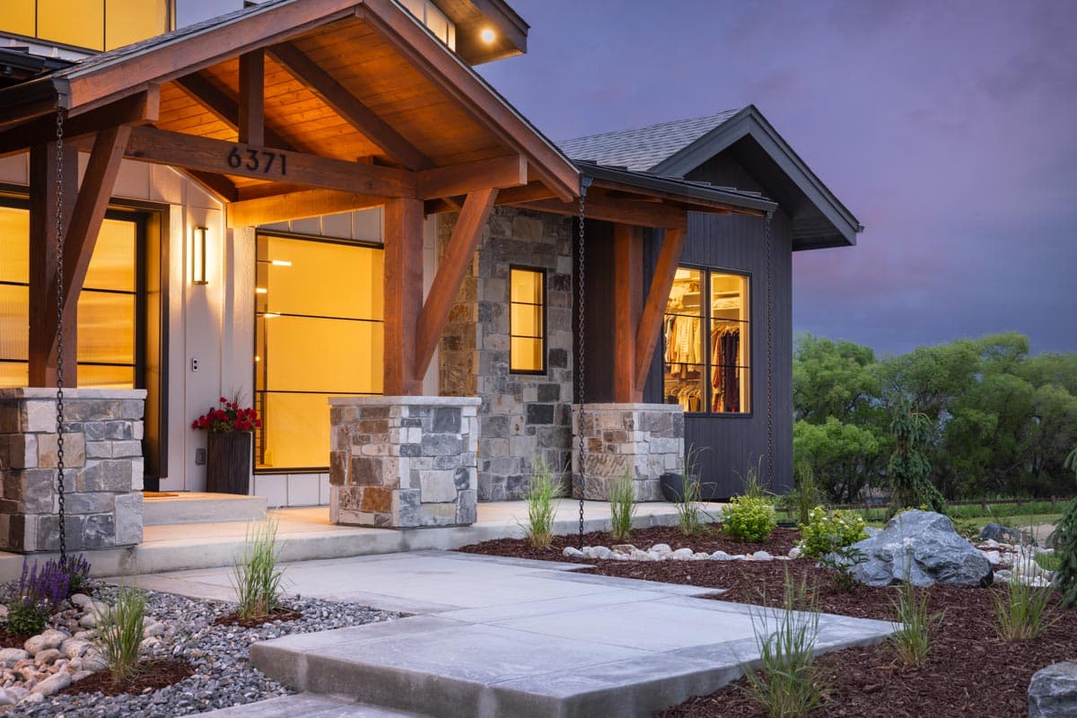 Plan 95225RW: 2601 Square Foot New American House Plan with 3-Car Garage Designed for Rear View Lots - Image #4 - Country, Craftsman, Mountain, New American, Ranch