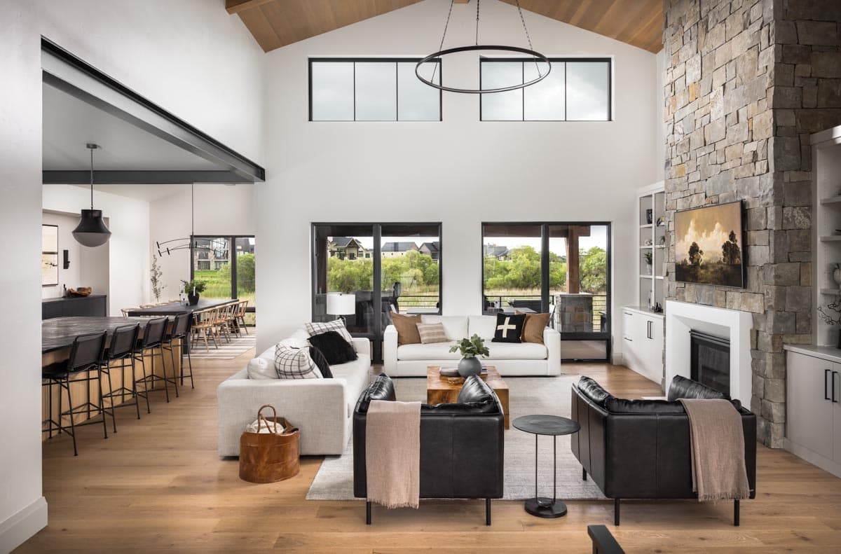 Plan 95225RW: 2601 Square Foot New American House Plan with 3-Car Garage Designed for Rear View Lots - Image #6 - Country, Craftsman, Mountain, New American, Ranch