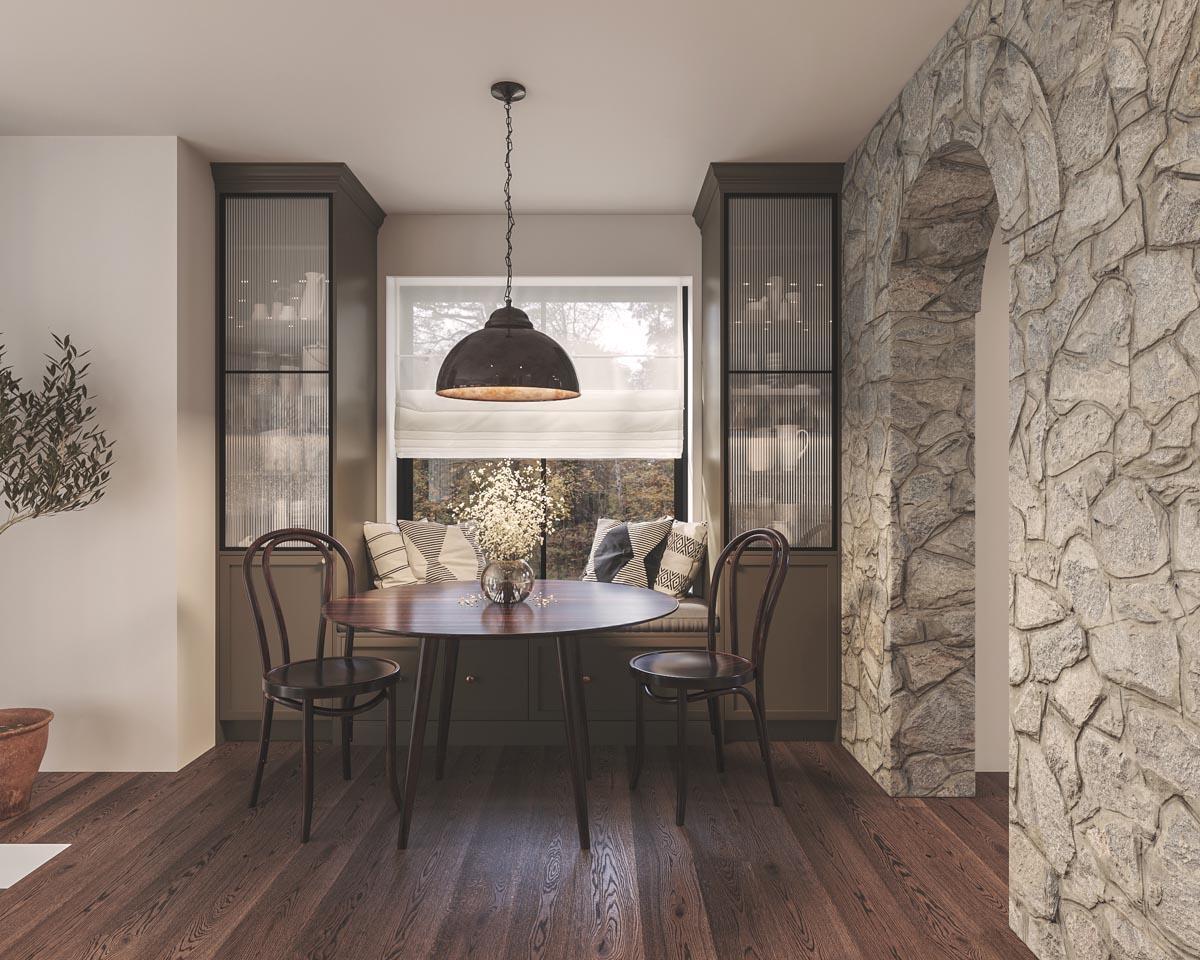 Plan 22656DR: Compact Contemporary Cottage with Upstairs Master Suite with Private Terrace and Bunk Room - Image #10 - Contemporary, Cottage, New American, Rustic, Vacation