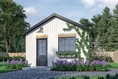160 Square Foot New American-Style Outbuilding