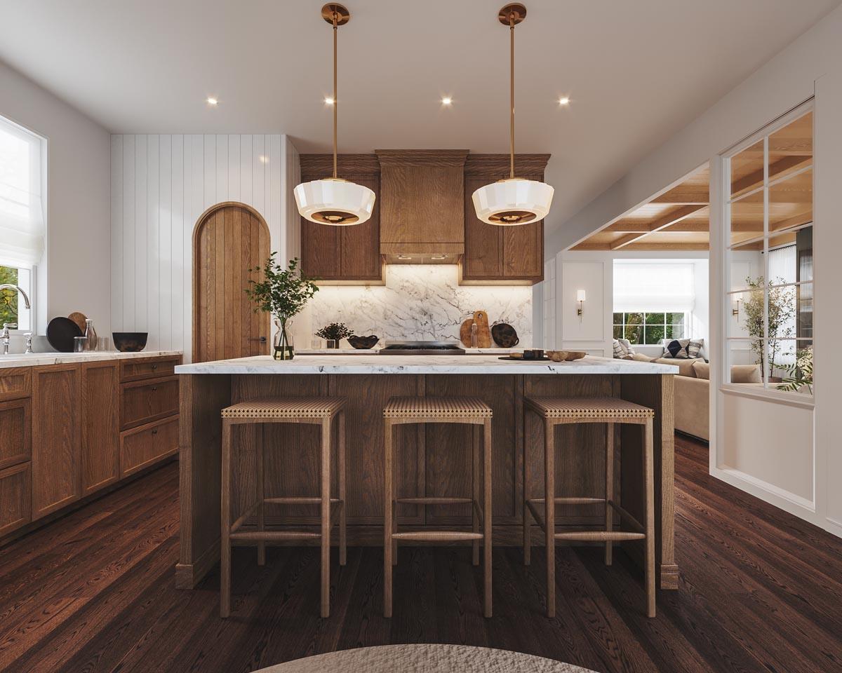 Plan 22669DR: Storybook 2500 Sq Ft Cottage with Fourth Bedroom in Daylight Basement - Image #11 - Cottage, European