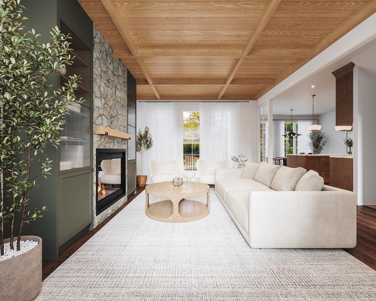 Plan 22669DR: Storybook 2500 Sq Ft Cottage with Fourth Bedroom in Daylight Basement - Image #14 - Cottage, European