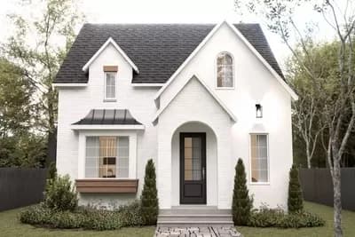Storybook 2500 Sq Ft Cottage with Fourth Bedroom in Daylight Basement
