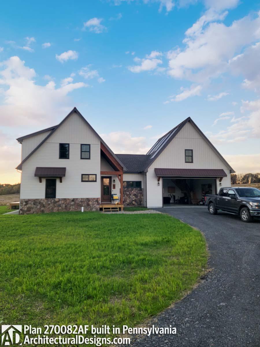 build gallery item - Craftsman Cottage House Plan 270082AF Comes to Life in Pennsylvania